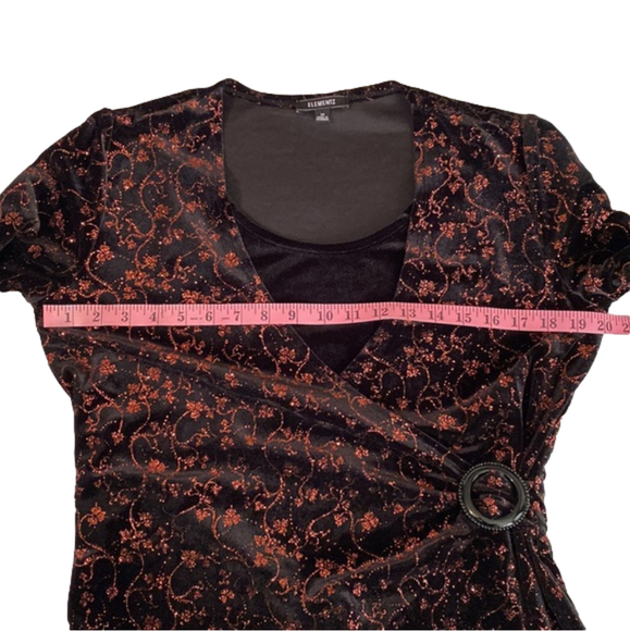 Elementz blouse size M EUC - Picture 5 of 8